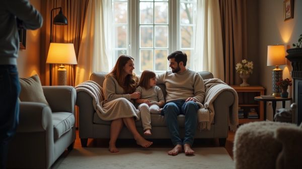 Transformez votre cocon en souvenirs familiaux avec un photographe à domicile