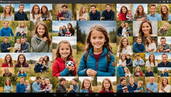 Mosaïque photo : créez un souvenir inoubliable en images